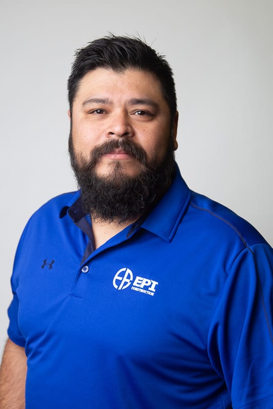 EPI Foreman Erik Becerril